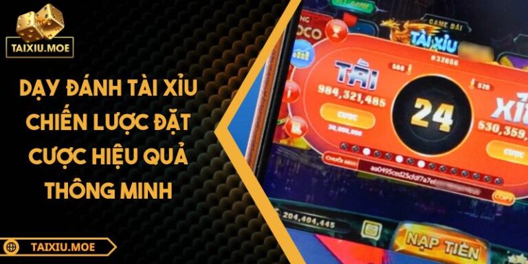 Dạy đánh tài xỉu