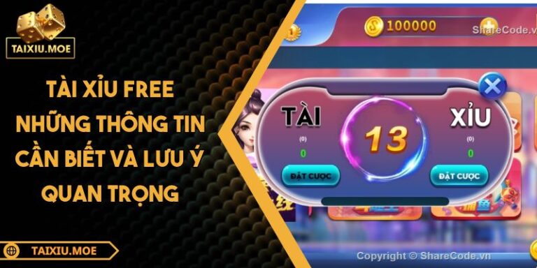 Tài Xỉu free