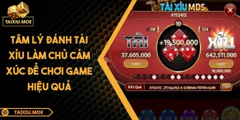 Tâm lý đánh tài xỉu
